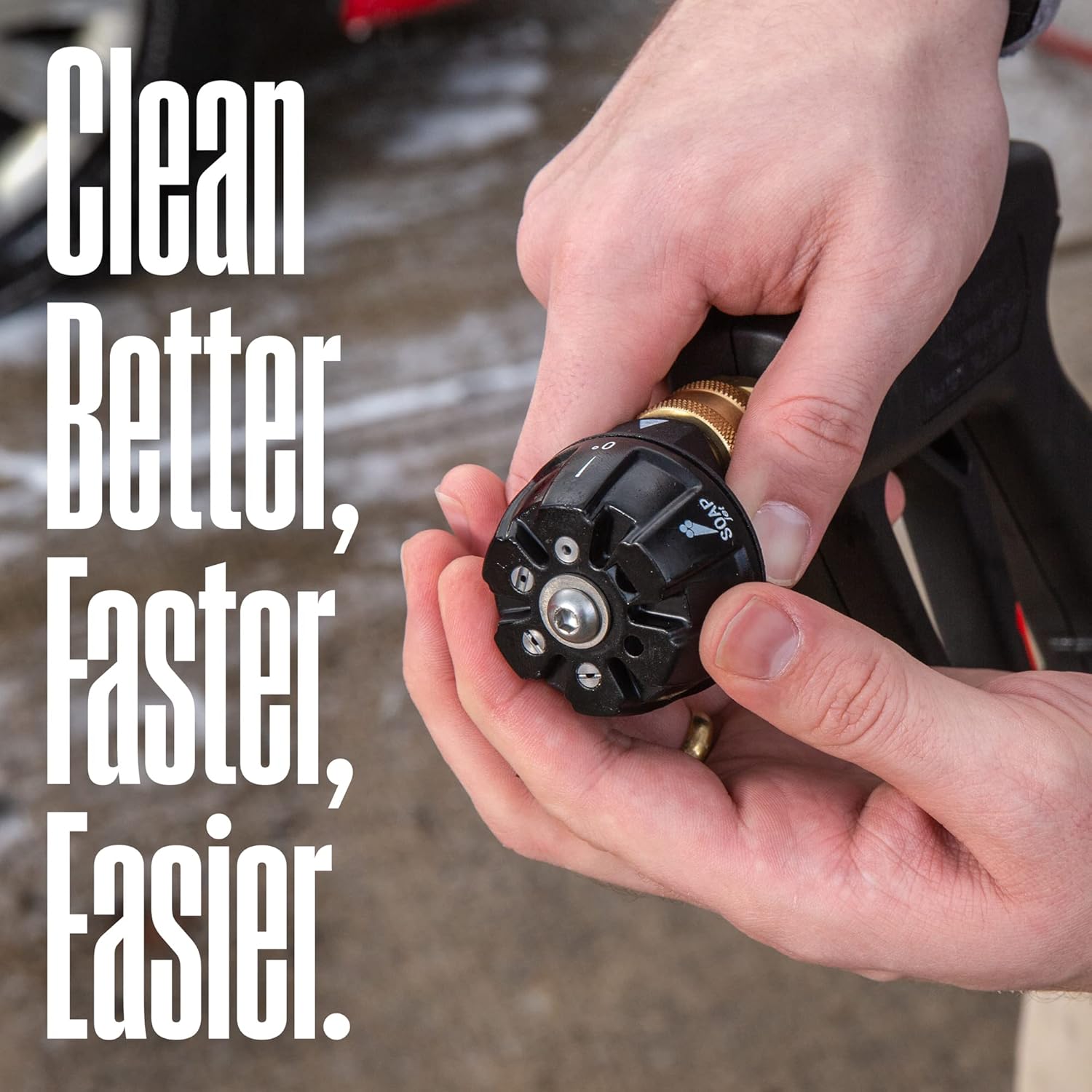 Westinghouse ePX3100 Electric Pressure Washer, 2300 Max PSI 1.76 Max GPM & Westinghouse Outdoor Power Equipment Pressure Washer 6-in-1 Nozzle Attachment