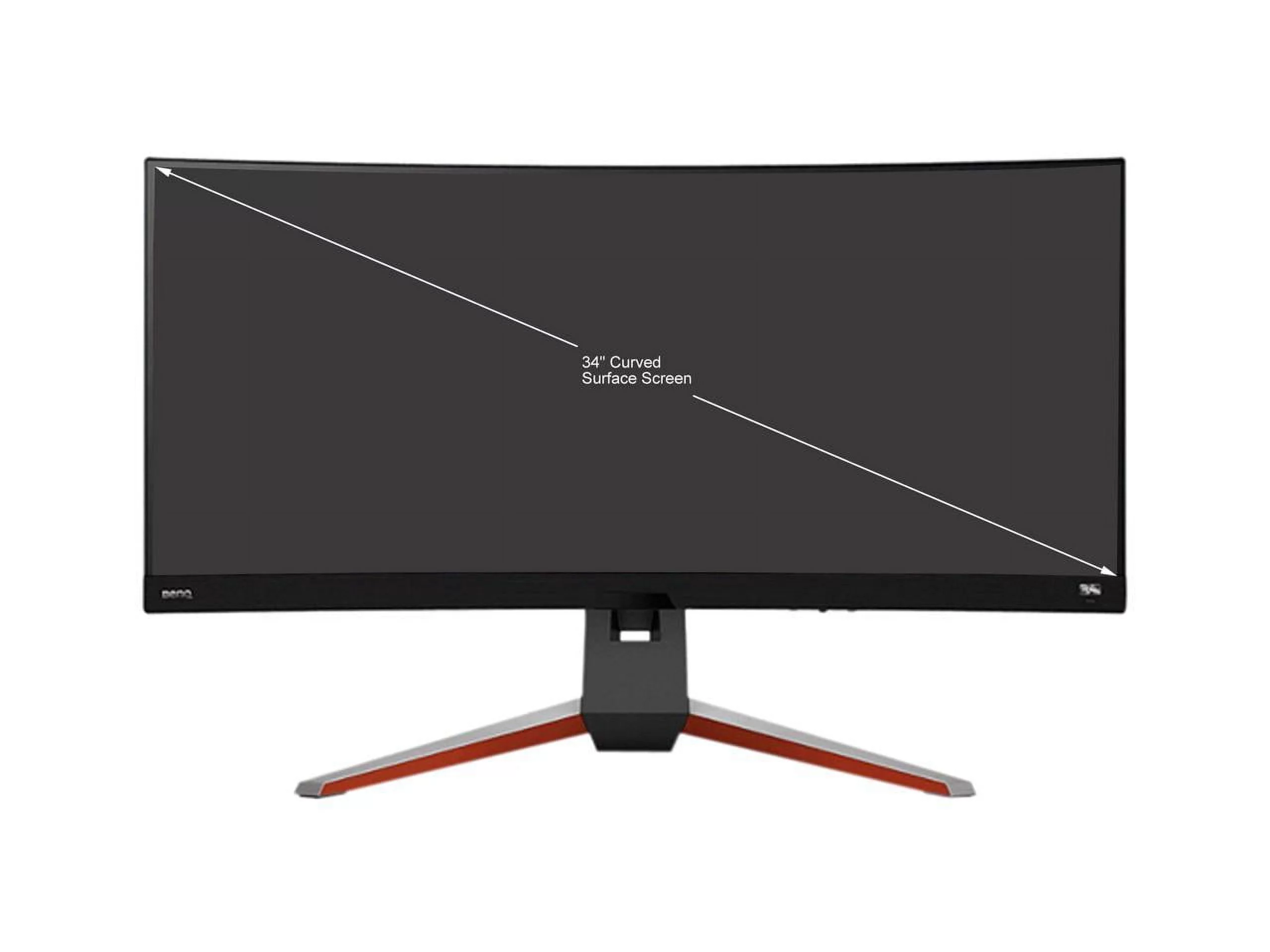 BenQ EX3415R 34" UWQHD 3440 x 1440 (2K) 144 Hz 1 ms (MPRT) DisplayHDR 400, HDMI, DisplayPort, USB, Audio, FreeSync Premium (AMD Adaptive Sync) Built-in Speakers Curved IPS Gaming Monitor