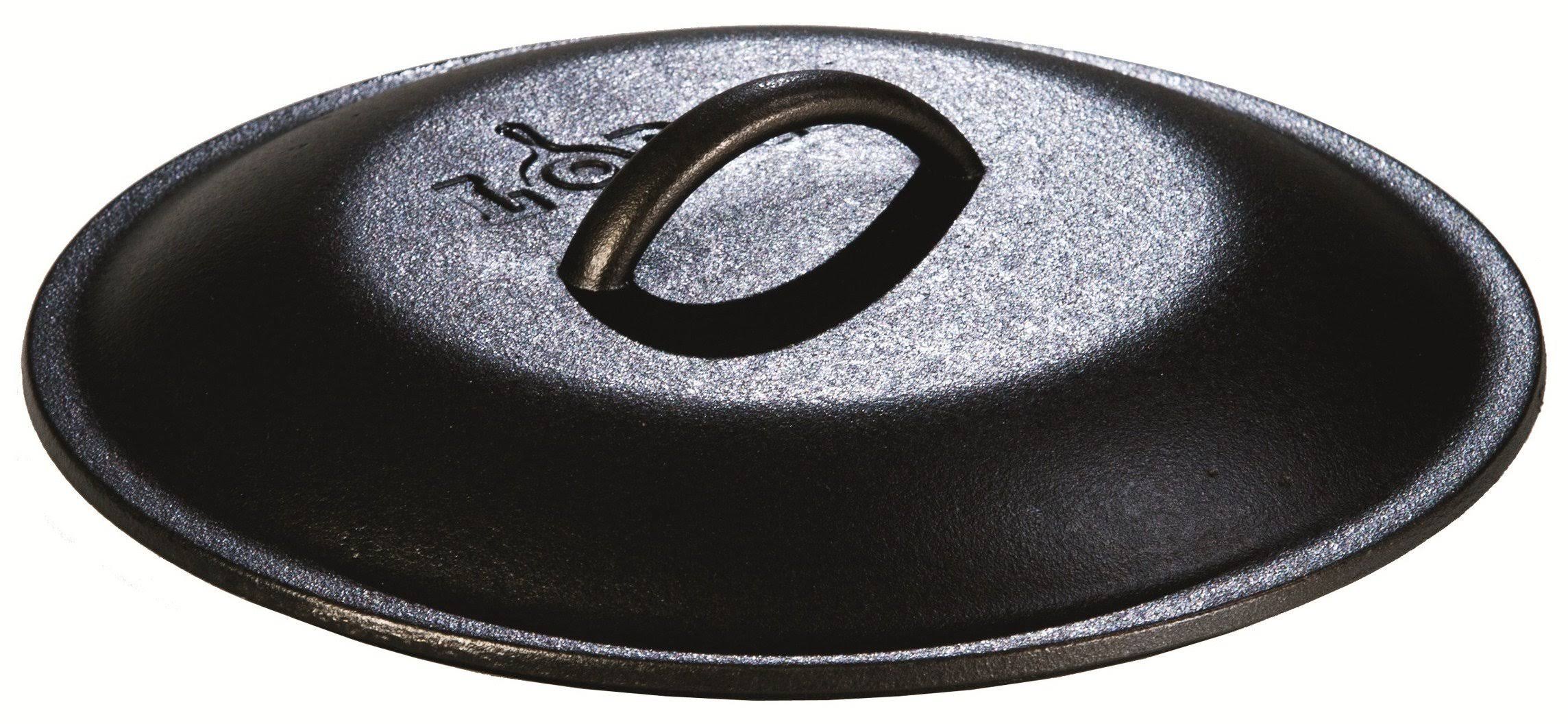 Lodge L8CF3 Cast Iron Covered Chicken Fryer Pre-Seasoned 3-Quart Black
