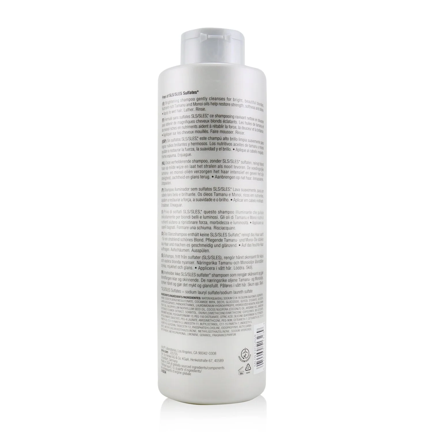 Joico Blonde Life Brightening Shampoo (To Nourish & Illuminate)  1000ml/33.8oz