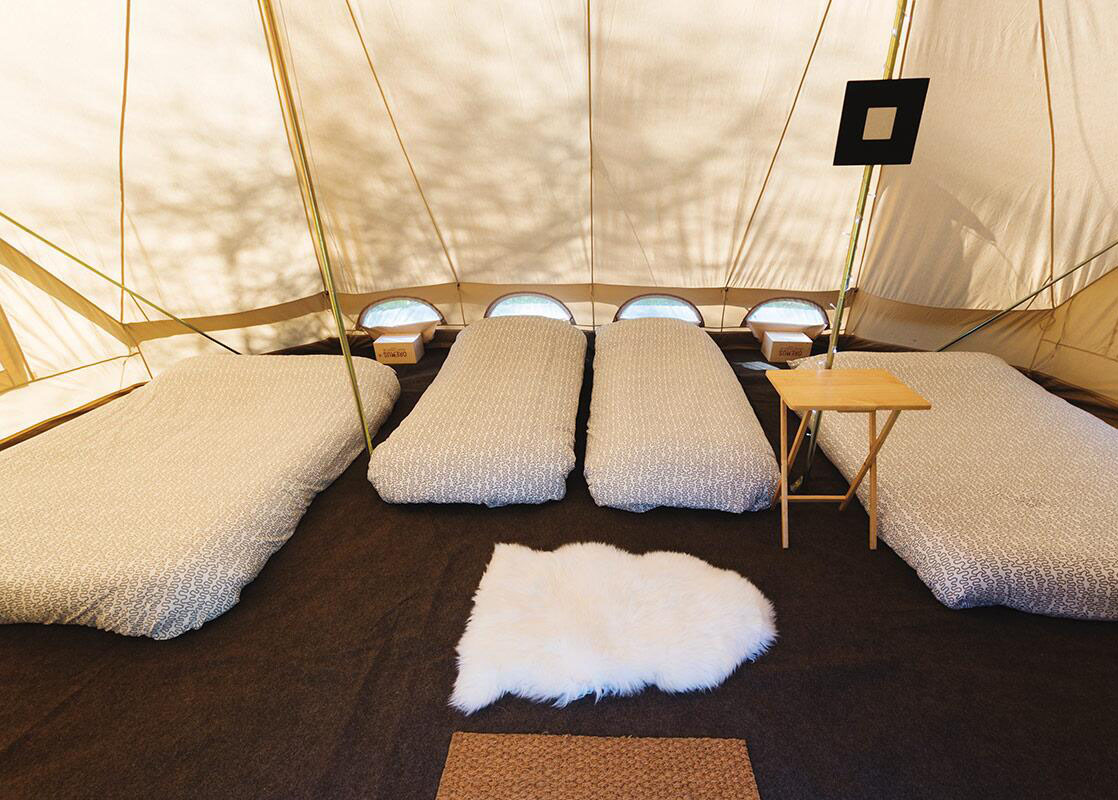 Latourreg Glamping Luxury Cotton Canvas 20ft x13ftx10ft Emperor Bell Tent Beige Canvas Yurt With Twin Pole For  8-12 Person