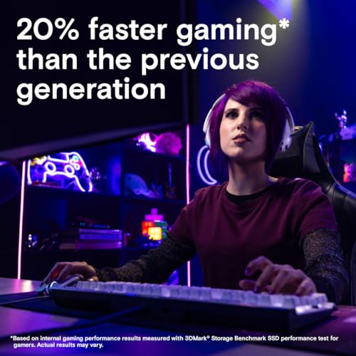 Crucial T700 1TB Gen5 NVMe M.2 SSD - Up to 11,700 MB/s - DirectStorage Enabled - CT1000T700SSD3 - Gaming, Photography, Video Editing & Design - Internal Solid State Drive