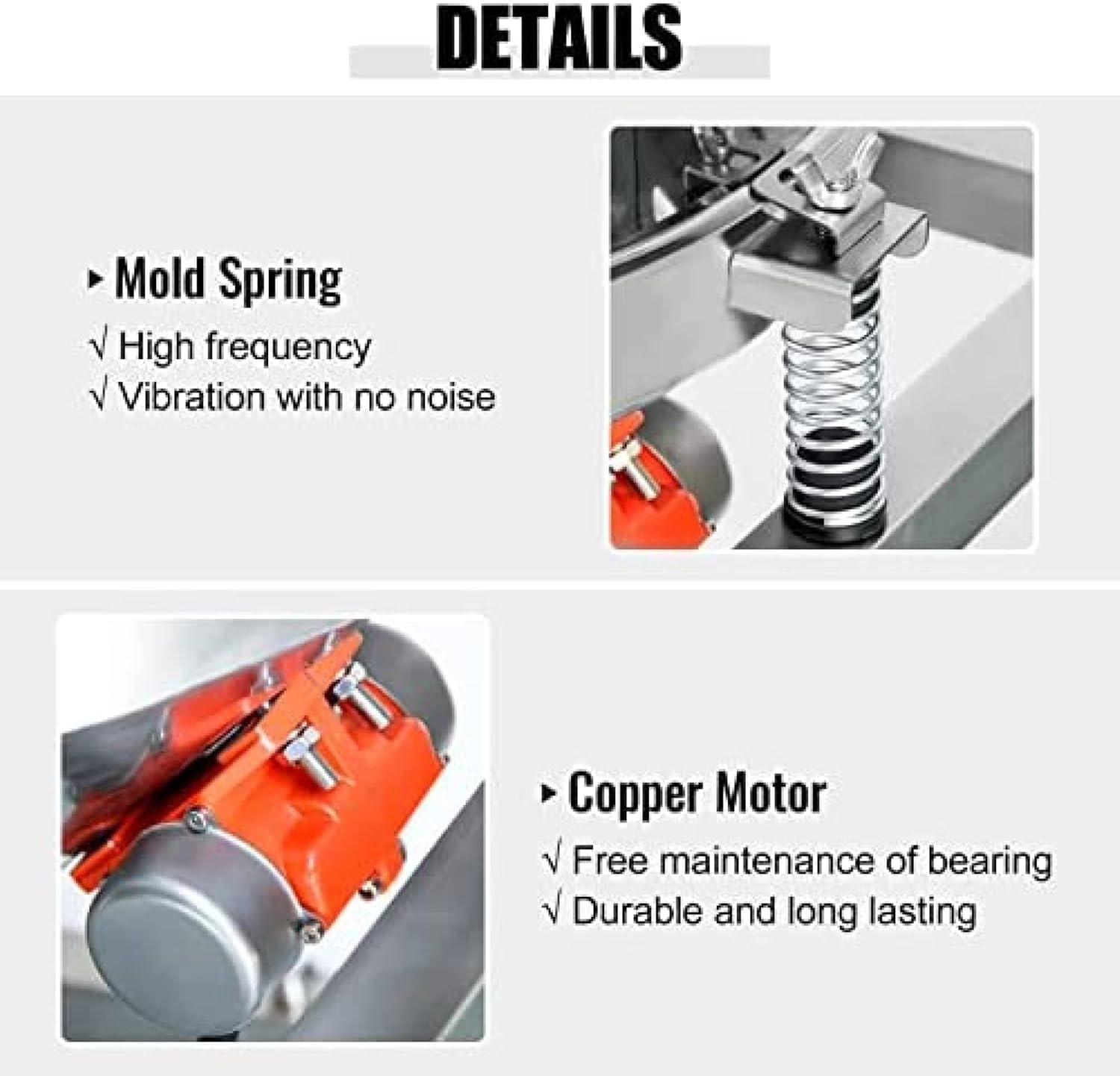 Automatic Powder Sifter Shaker Machine Sieve Shaker Vibrating Machine With 19.6" 80 Mesh Sieve Screen Electric Flour Sifter For Baking Powder Grain Particles Food Industrial Processing