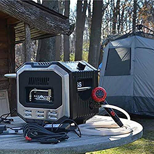 Mr. Heater BOSS-XCW20 Basecamp Battery Operated Shower System, Black
