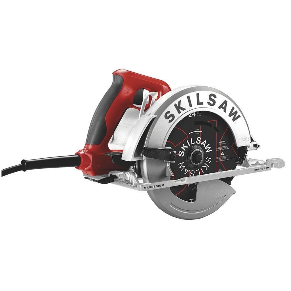 Skilsaw SPT67WMB-01 7-1/4x22 Magnesium Sidewinder Circular Saw with Brake