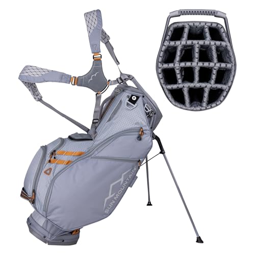 Sun Mountain 2025 4.5LS 14-Way VLO Bag - Prime Organization with Our 14 Way Golf Stand Bag - Lightweight Golf Club Bag with Full-Length Pockets and Adjustable Straps for Enhanced Carry