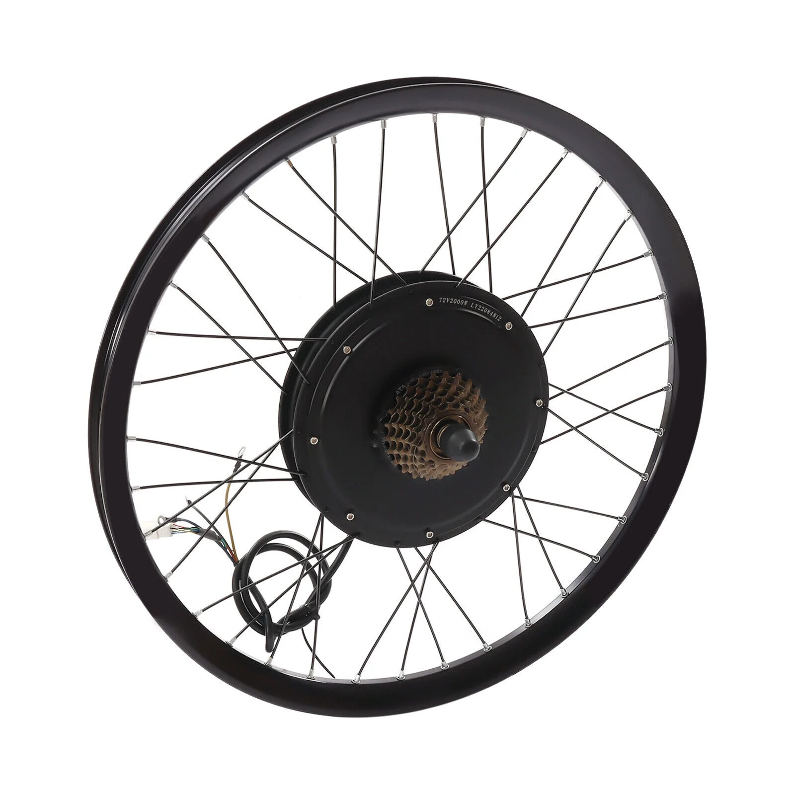 29'' 72V Rear Wheel Electric Bicycle Conversion Kit 2000W E Bike Motor 560rpm