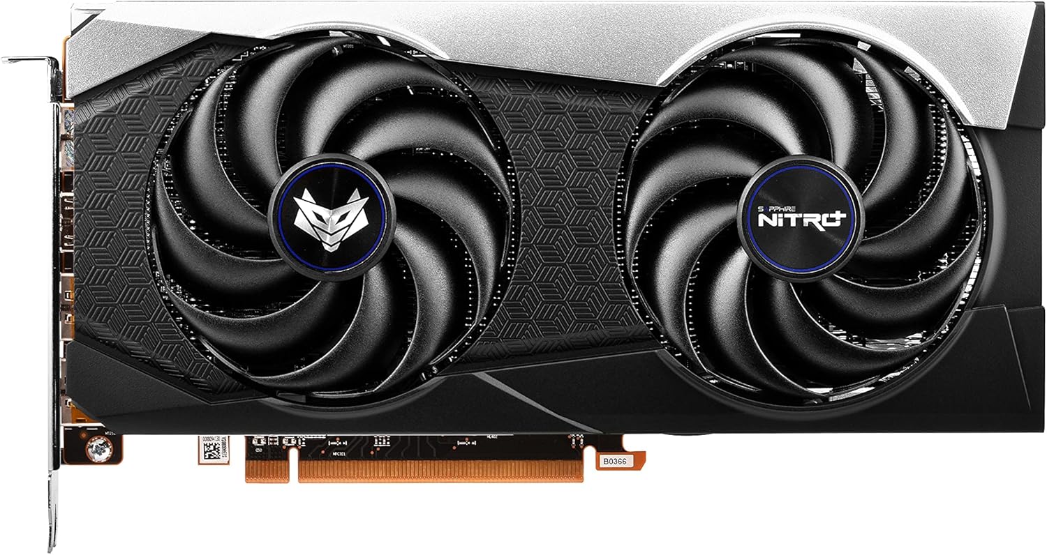 Sapphire Technology Sapphire Nitro+ AMD Radeon RX 6600 XT 8GB GDDR6 Graphics Card, 11309-01-20G