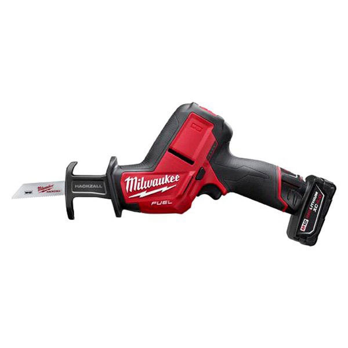 Milwaukee 2520-21XC - M12 Fuel Hackzall 5/8" 12V 4.0Ah Cordless Straight Handle Reciprocating Saw Kit