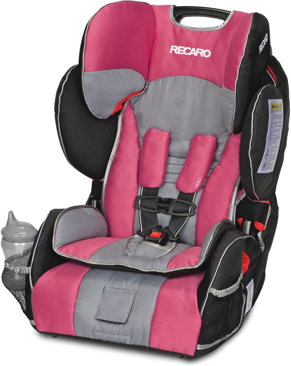 Recaro Performance Sport Combination Harness to Booster Car Seat - Rose