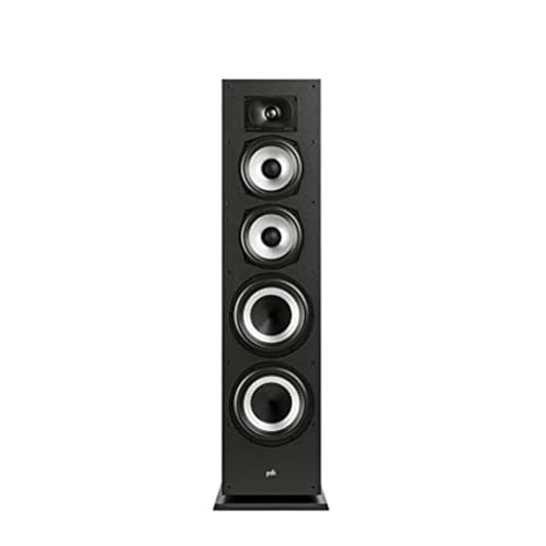 Polk Monitor XT10 Home Subwoofer, 10" Deep Bass Woofer, 100W Class D Amplification, Dolby Atmos, Auro 3D & DTS:X Compatible, Black