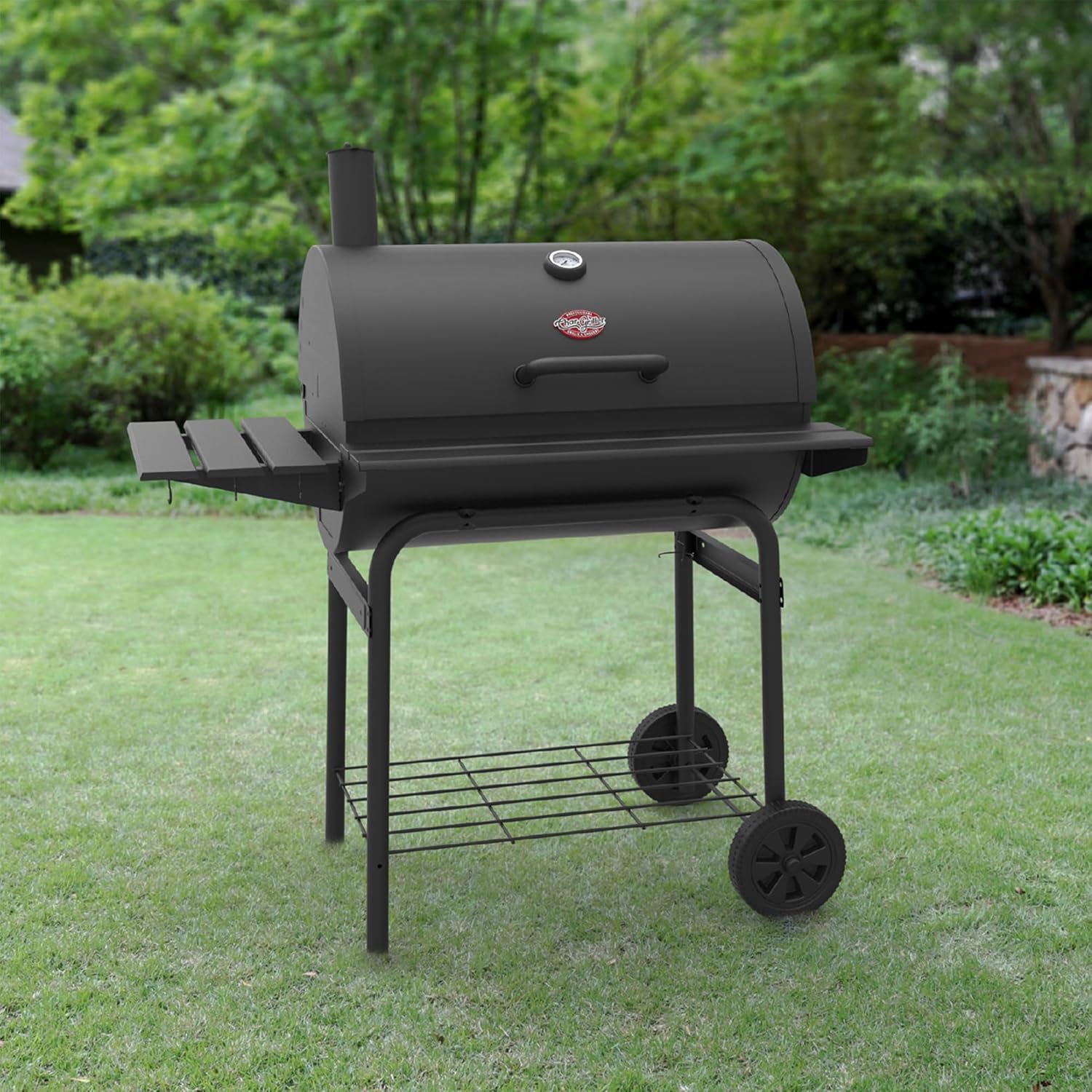 Char-Griller E2827 Pro Deluxe Charcoal Grill