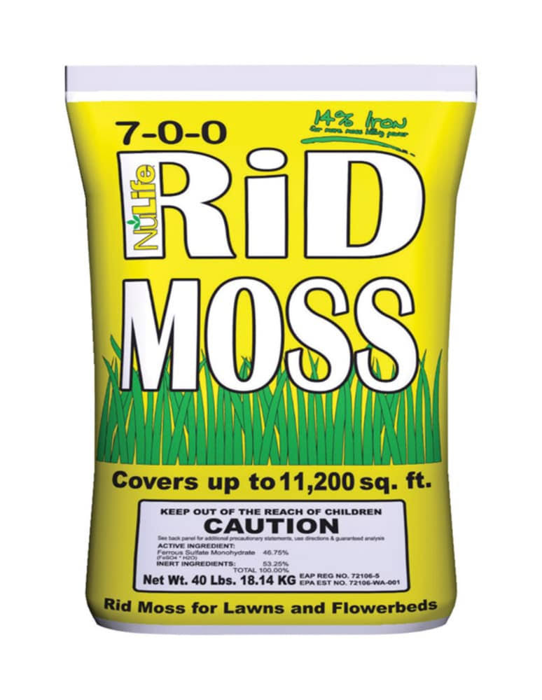 Nulife Rid Moss Moss Killer - Case Of: 1