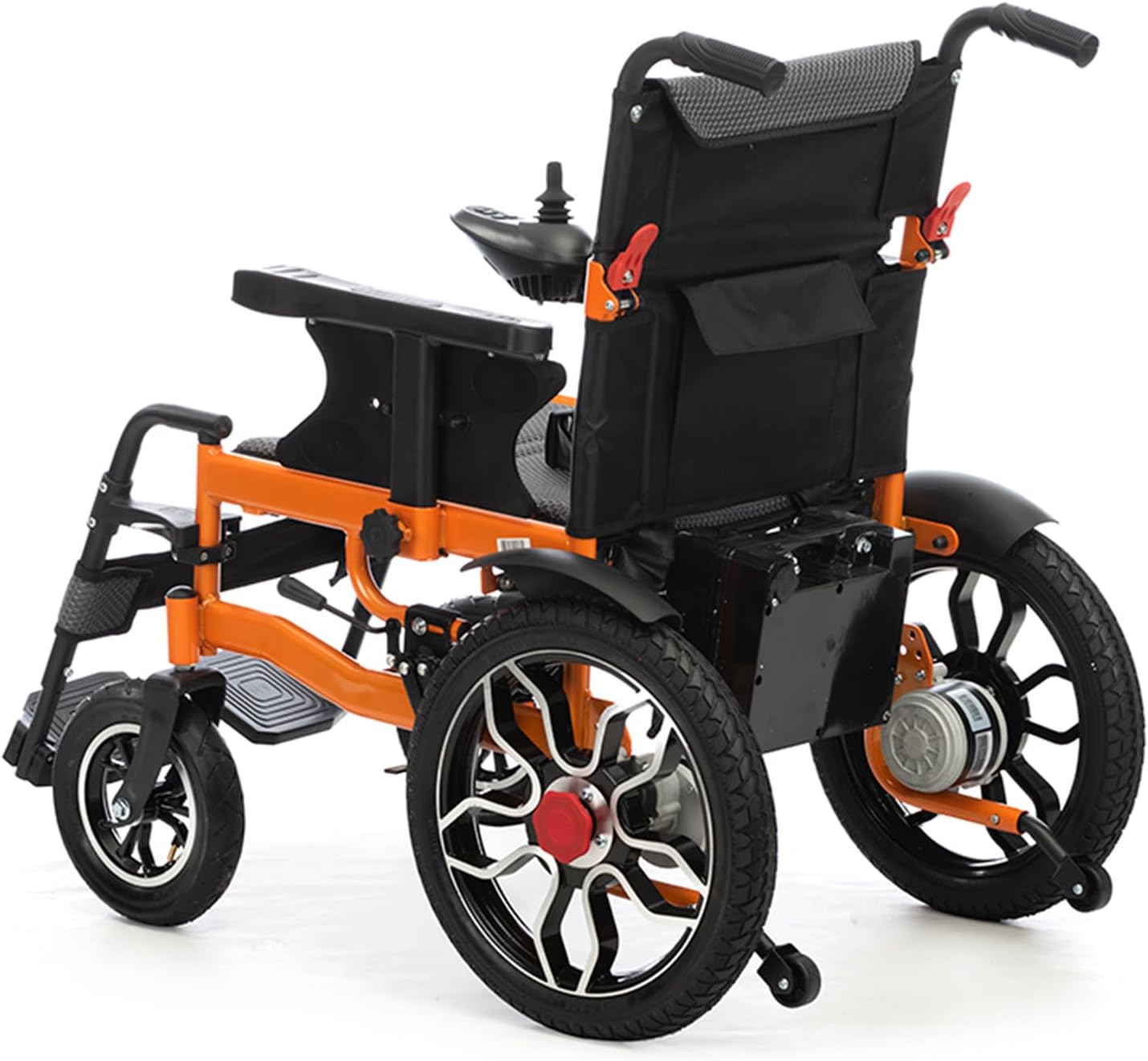 Electric Wheelchairs for Adults Intelligent Foldable Electric Wheelchairs Portable Transport Chairs for Seniors All Terrain Wheel Chair Power Chair for Adults Supports Up to 300 Lbs