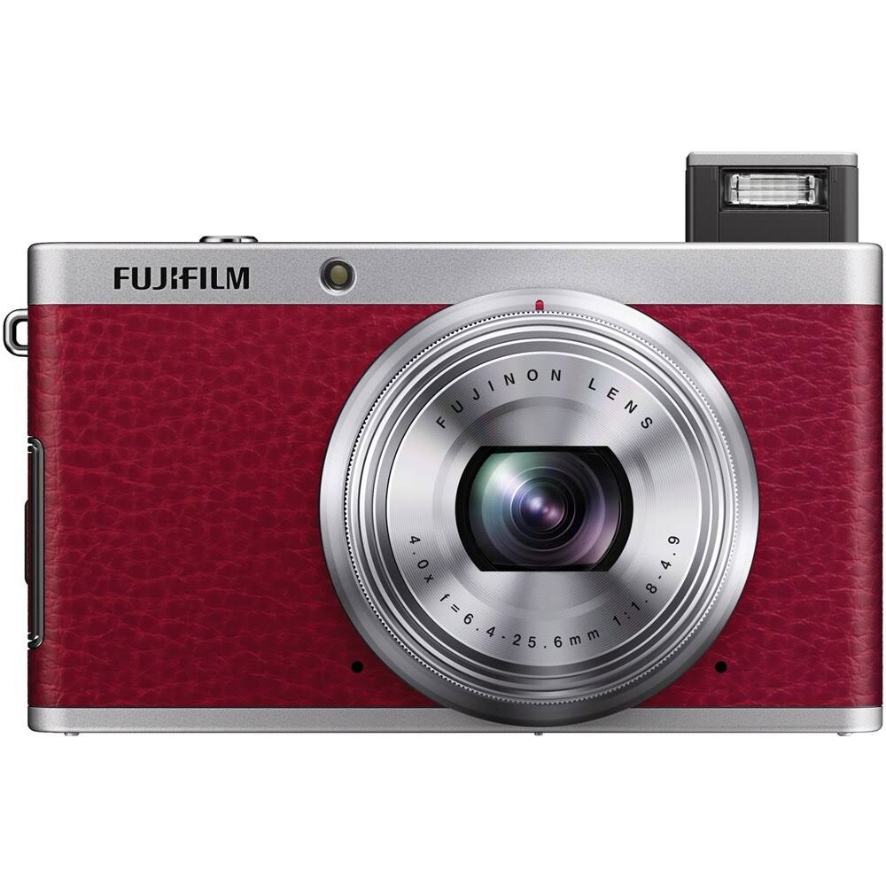 Fujifilm X Series XF1 12.0 MP Compact Digital Camera - 1080p - Red