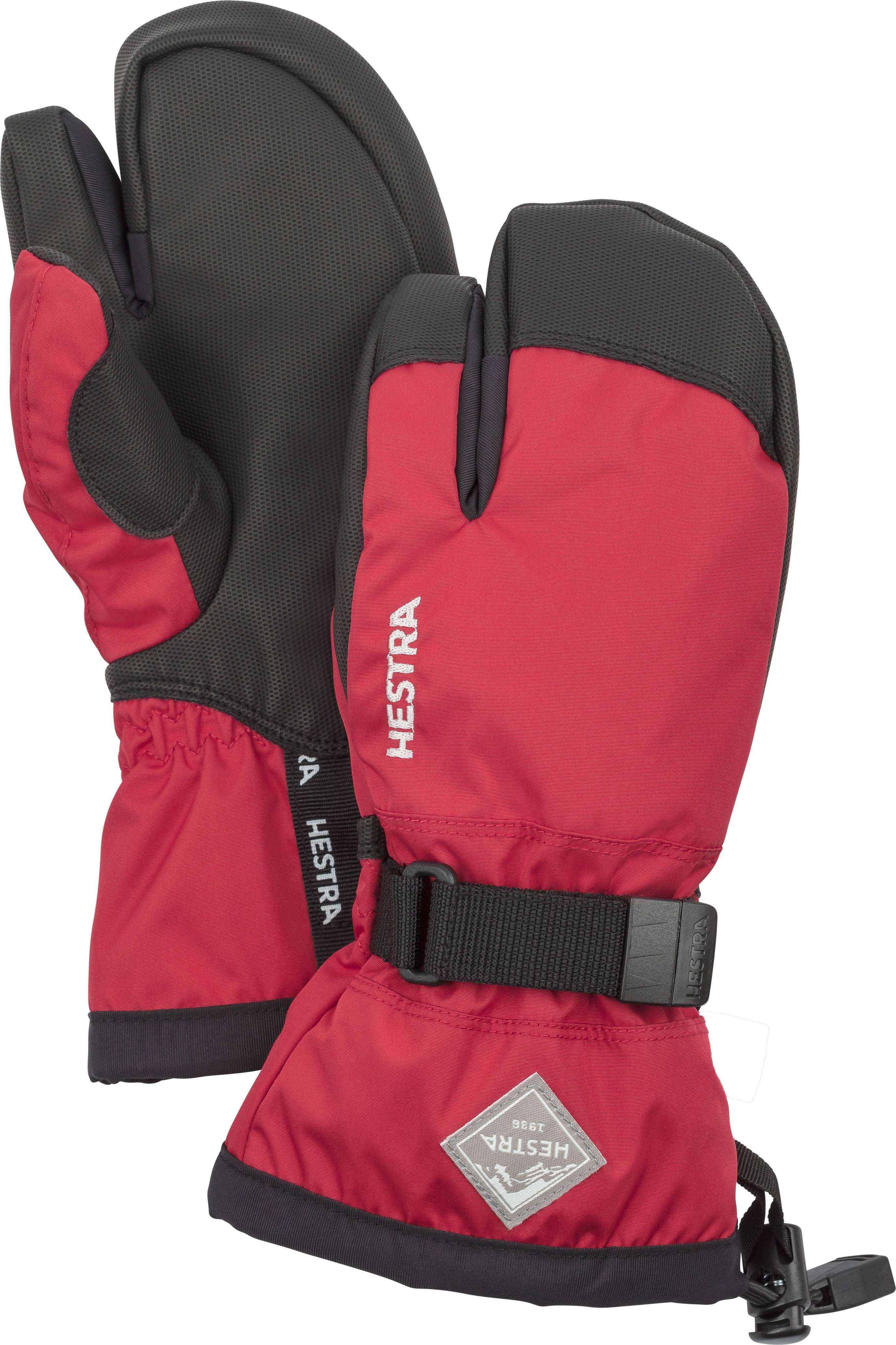 Hestra Army Leather Heli Ski - 3 Finger Black 12