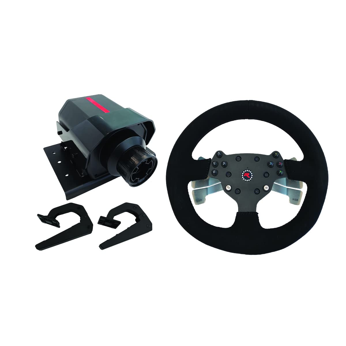 GTR Simulator - RS30 Ultra Wheel Force Feedback with V3 Pro Pedals for PC