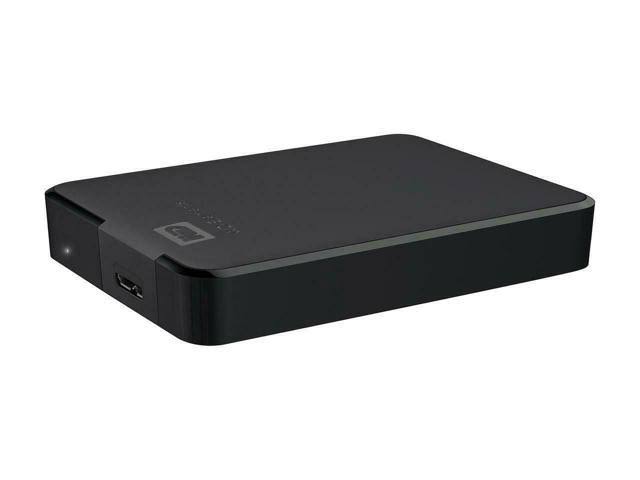 WD WDBU6Y0040BBK-WESN 4TB Elements USB 3.0 High-Capacity Portable Hard Drive for