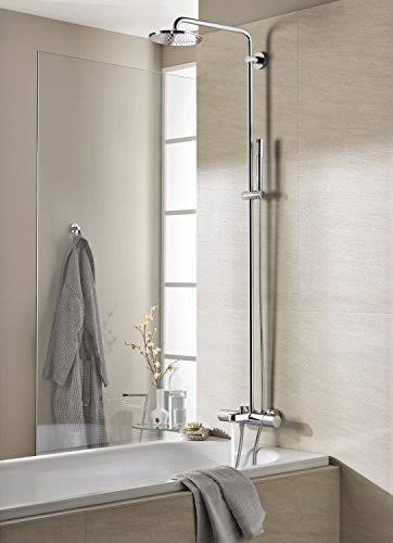 Grohe 28373000 Rainshower Cosmopolitan 210 1-Spray Showerhead, Chrome