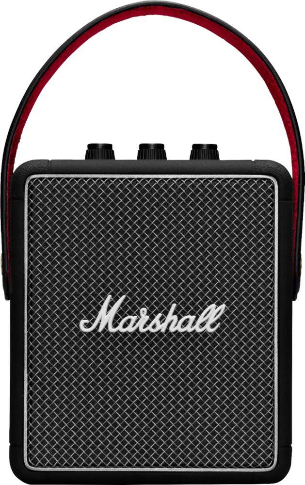 Marshall - Stockwell II Portable Bluetooth Speaker - Black u0026 Brass