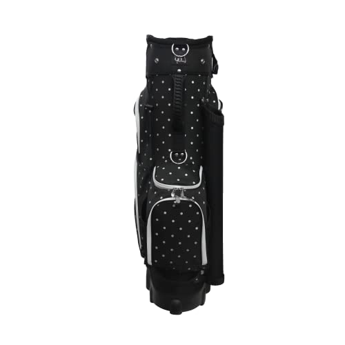 RJ Sports Carter 14 Way Divider Top Transport Golf Cart Bag with Wheels/Handle - Men and Women Wheel Golf Bag