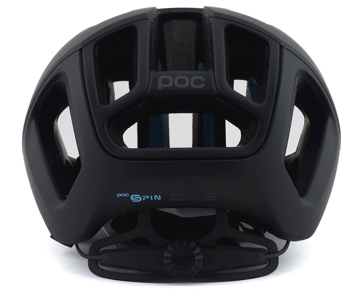 POC Ventral Spin Helmet - Uranium Black Matte Medium