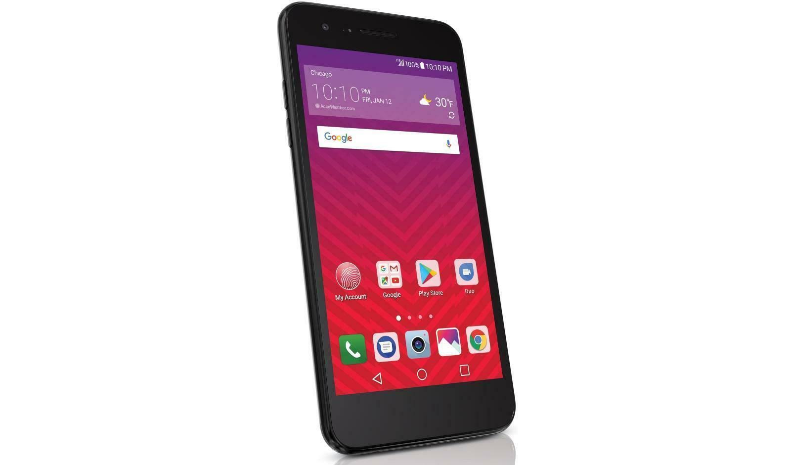 LG Tribute Dynasty 4G LTE with 16GB Memory Cell Phone - Champagne Prepaid Virgin Mobile
