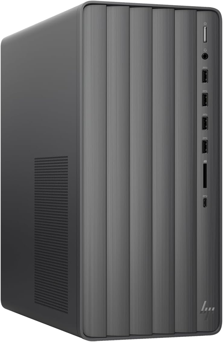 HP Business Envy i5 Tower Desktop, Intel i5-13400 Processor(Beat Intel i7-1255U), 64GB RAM, 1TB SSD, Wi-Fi 6, Windows 11 Pro, HDMI, RJ-45, Black, Wired Keyboard & Mouse
