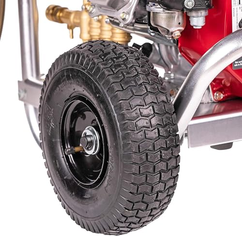 Simpson Cleaning 4200 PSI Gas Pressure Washer, 4.0 GPM Power Washer for Commercial Use, Honda GX390 Engine, 50-Foot Steel-Braided Hose, Aluminum Series, 49-State (ALH4240)