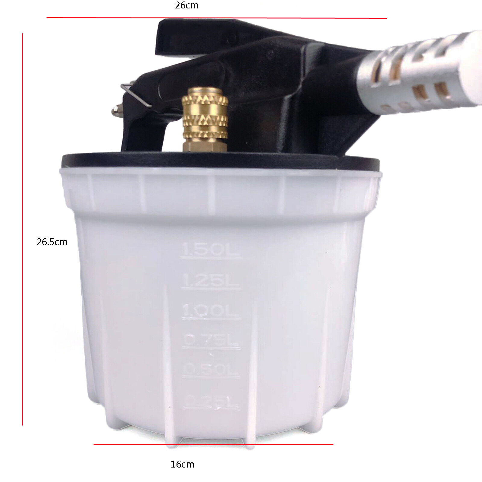 Pneumatic Auto Vacuum Brake Fluid Bleeder Extractor Pump Tool Kit Replace 2L