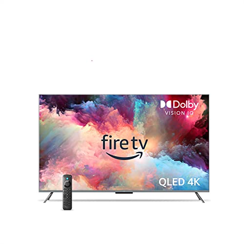 Amazon Fire TV 75" Omni QLED Series 4K UHD smart TV, Dolby Vision IQ, Fire TV Ambient Experience, local dimming, hands-free with Alexa