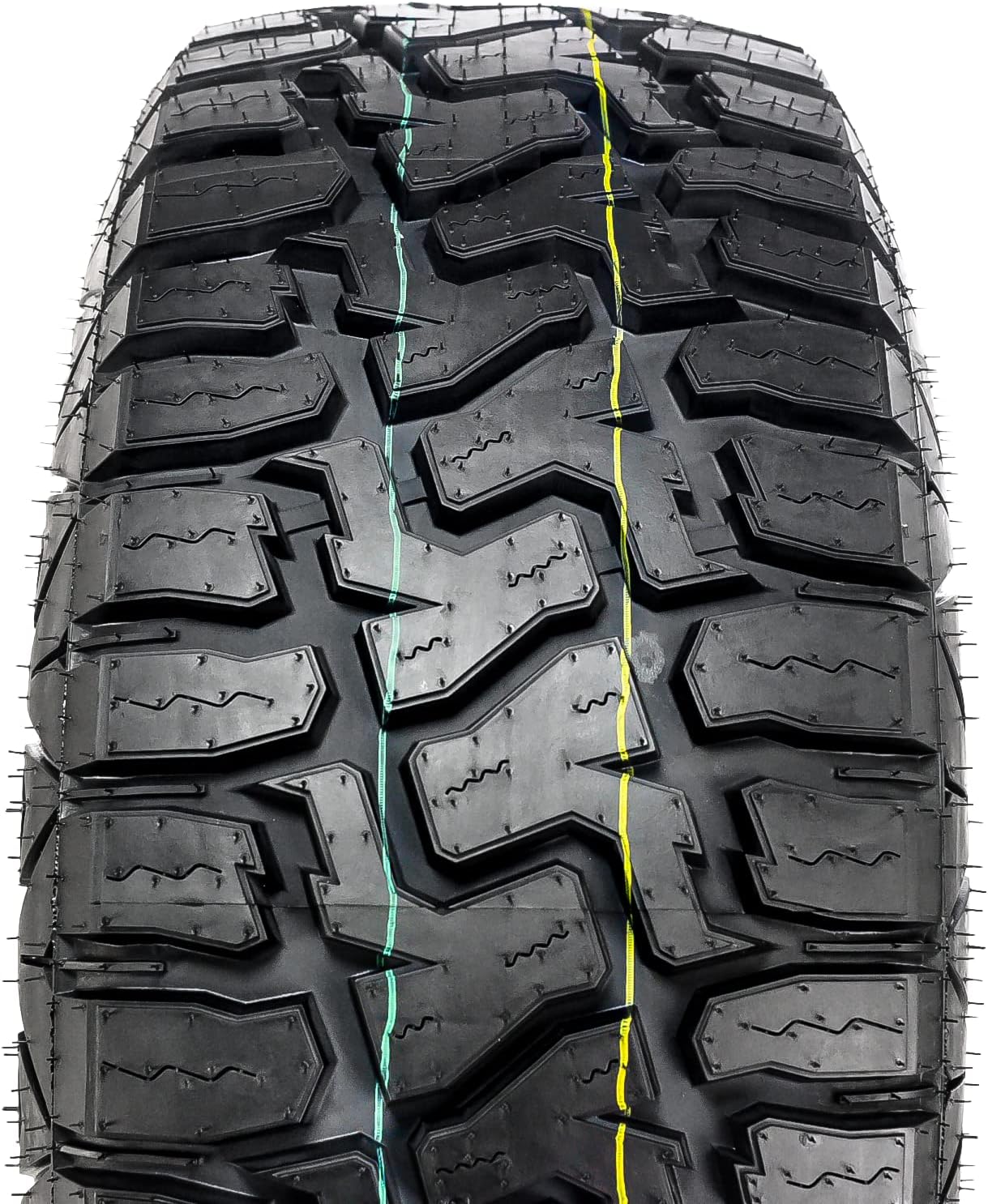 Haida HD878 R/T All-Terrain Mud Off-Road Light Truck Radial Tire-35X12.50R22 35X12.50X22 35X12.50-22 117Q Load Range E LRE 10-Ply BSW Black Side Wall
