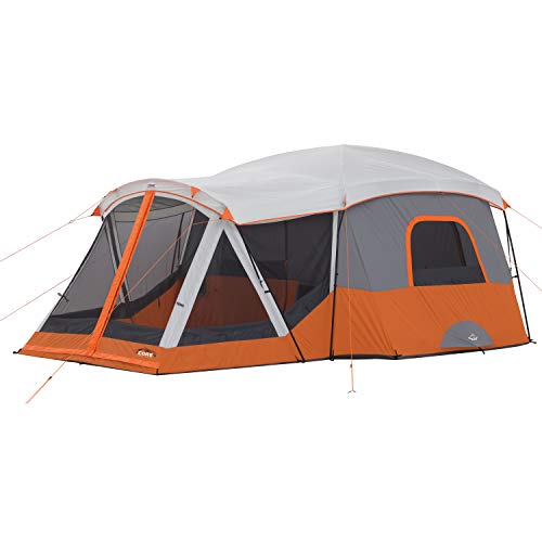 CORE Tent for Family Camping | 10 Person / 11 Person / 12 Person Large Multi Room Cabin Tents for Car Camping & Outdoor Adventures