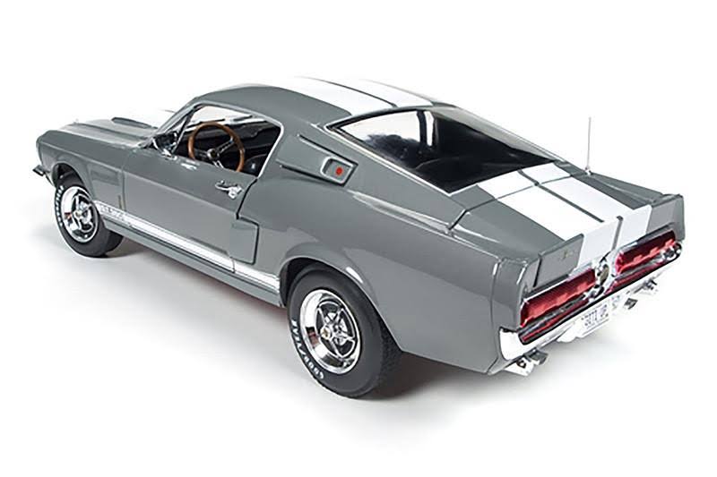 1967 Ford Shelby Mustang Gt-350 Medium Gray Metallic 50th Anniversary Limited Edition to 1002pc 1/18