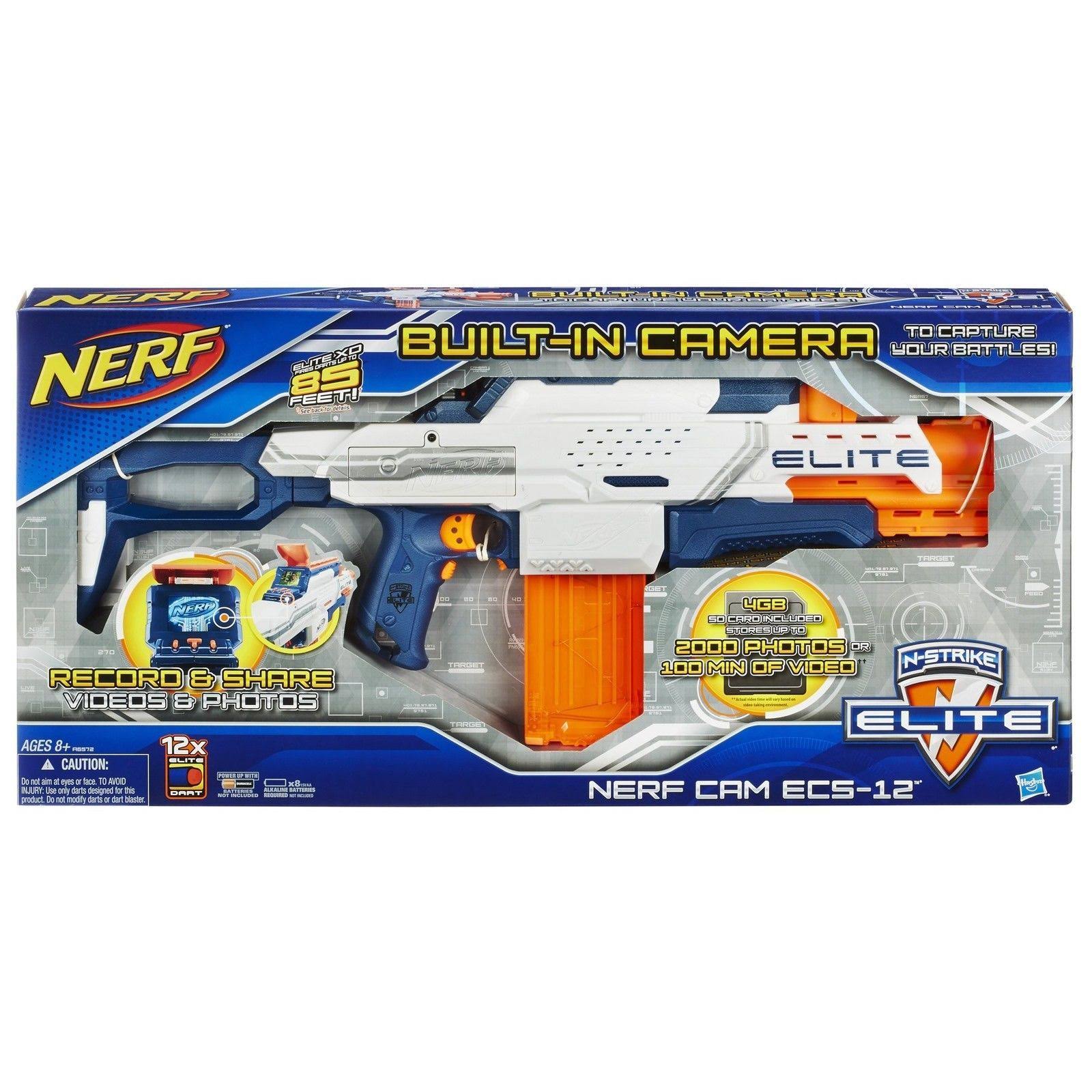 Nerf N-Strike Elite Cam Ecs-12 Blaster(Discontinued by Manufacturer)