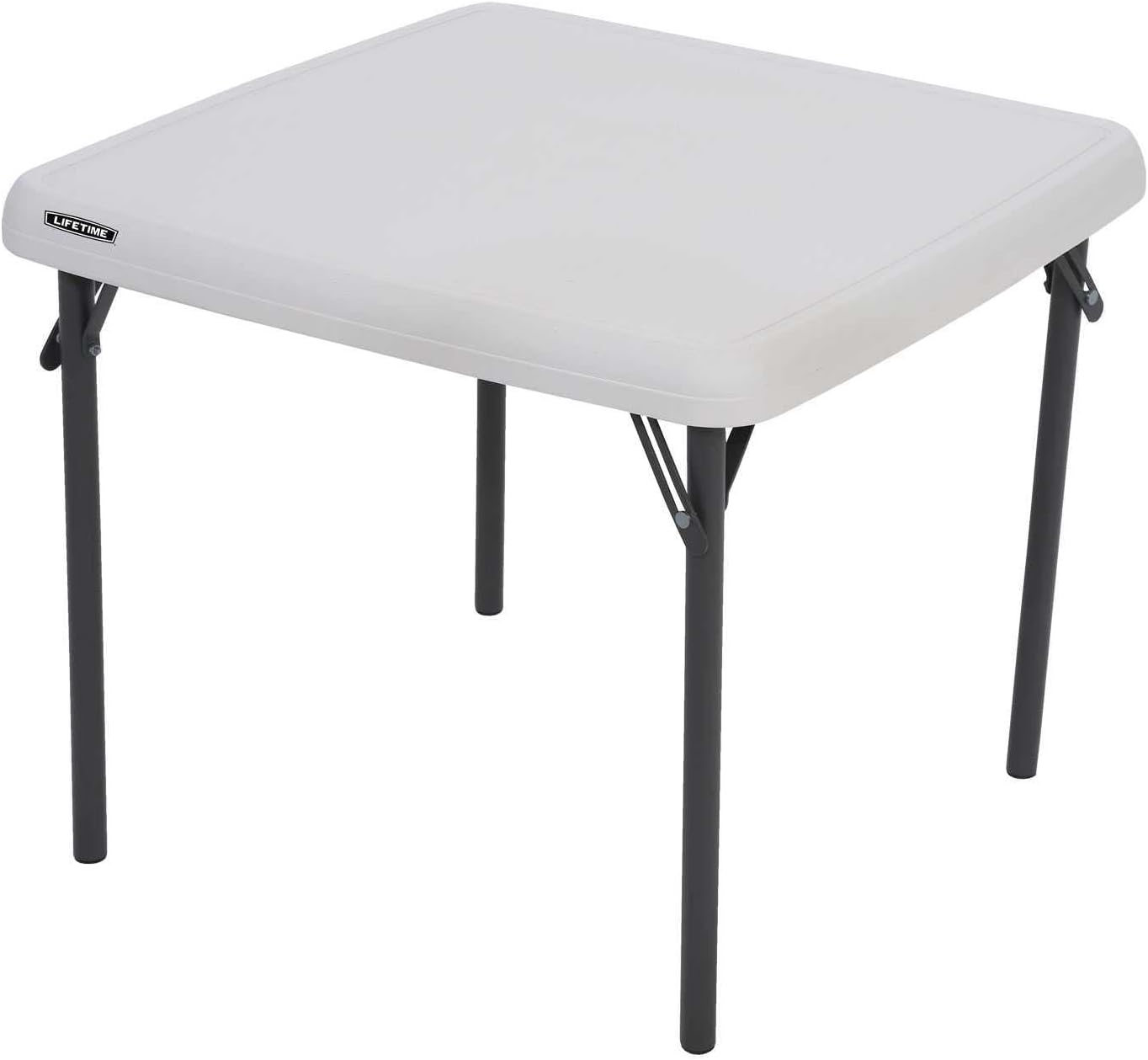 Lifetime 80383 Kids Stacking Chair, Almond & 80425 Kids Folding Table, Almond, 36"