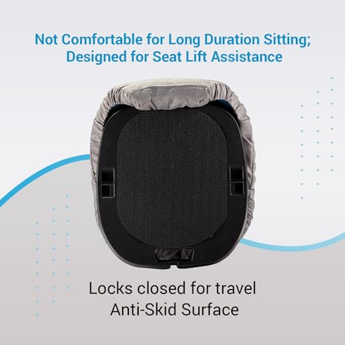 M PAIN MANAGEMENT TECHNOLOGIES Lift Assist Cushion for Elderly by Seat Boost, Portable Lifting Cushion Mobility Aid Non-Electric, Firm Memory Foam Support Up to 220 lbs