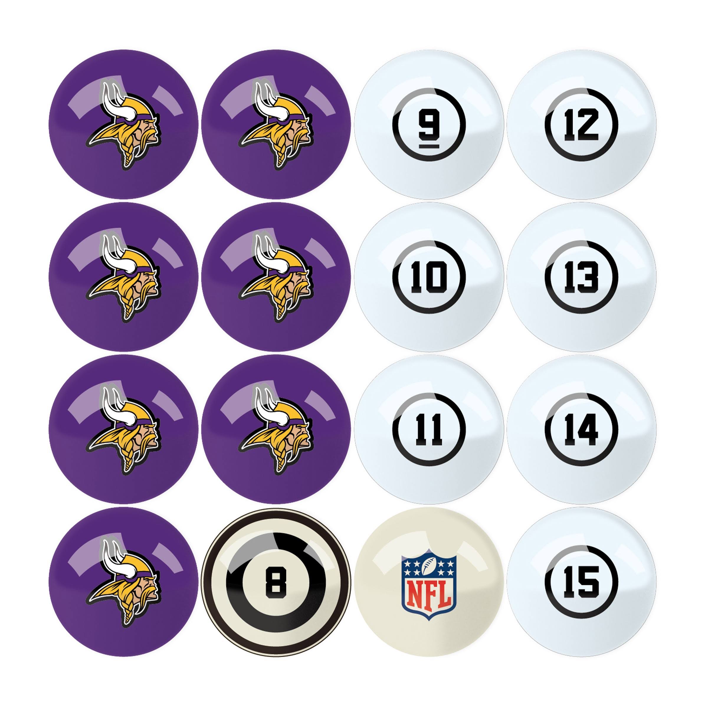 Imperial New Orleans Saints Billiard Ball Set with Numbers
