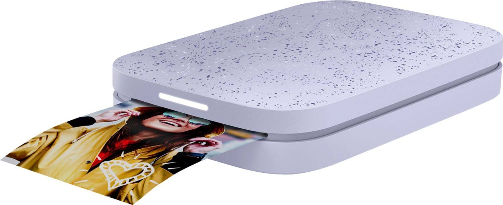 HP - Sprocket 2nd Edition Instant Photo Printer - Lilac
