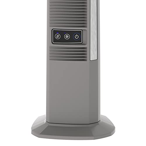 Lasko 42" Portable Outdoor Tower Fan with Bluetooth Technology for Decks, Patios and Porches with 4 Speeds, Night Mode, Internal Oscillation, Black, YF200, Large