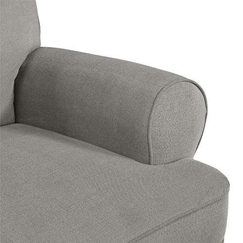 Baby Relax Kenzie Swivel Glider Recliner Chair, Nursery Furniture, Gray