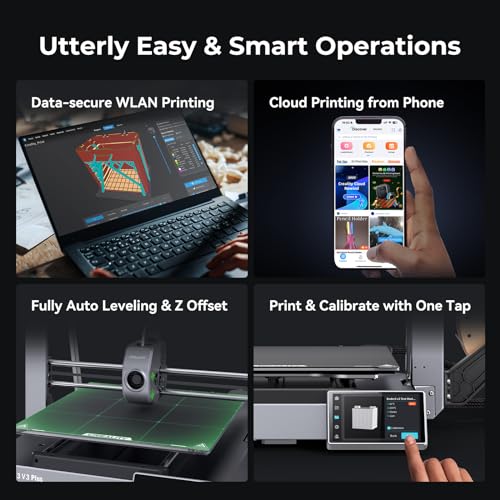 Creality Ender 3 V3 SE 3D Printer, Max Speed 250mm/s Faster Printing Upgrade CR Touch Auto Leveling Sprite Direct Drive Extruder Dual Z-Axis Ender 3D Printers, Printing Size 8.66x8.66x9.84 inch
