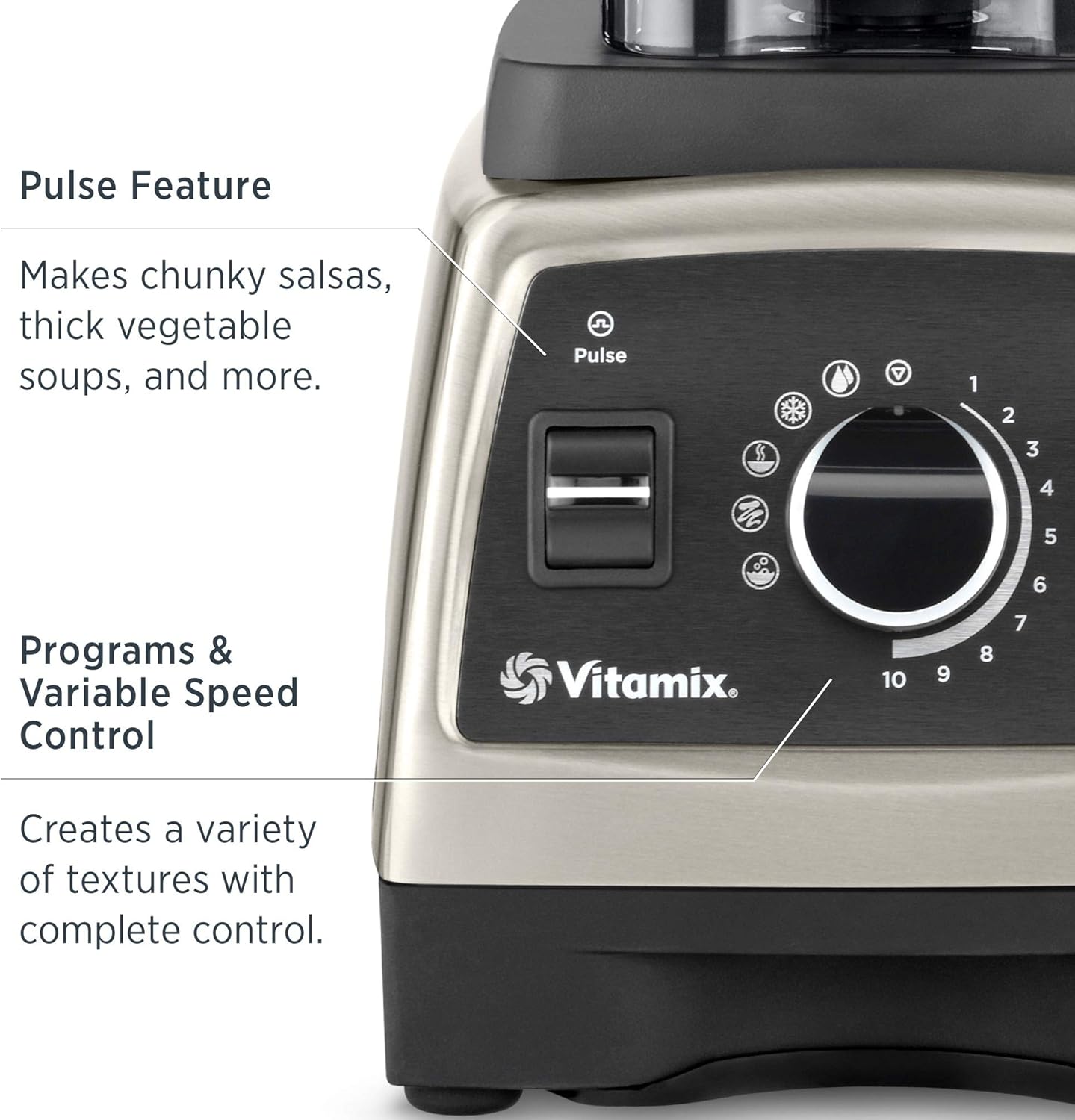 Vitamix Professional Series 750 Blender, Professional-Grade, 64 oz. Low-Profile Container, Heritage