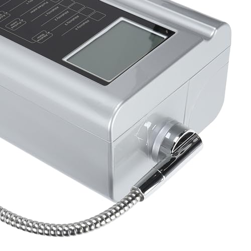 Alkaline Water Ionizer Machine Foldable Stainless Steel Nozzle Hydrogen Rich Water Machine Selfcleaning for Office