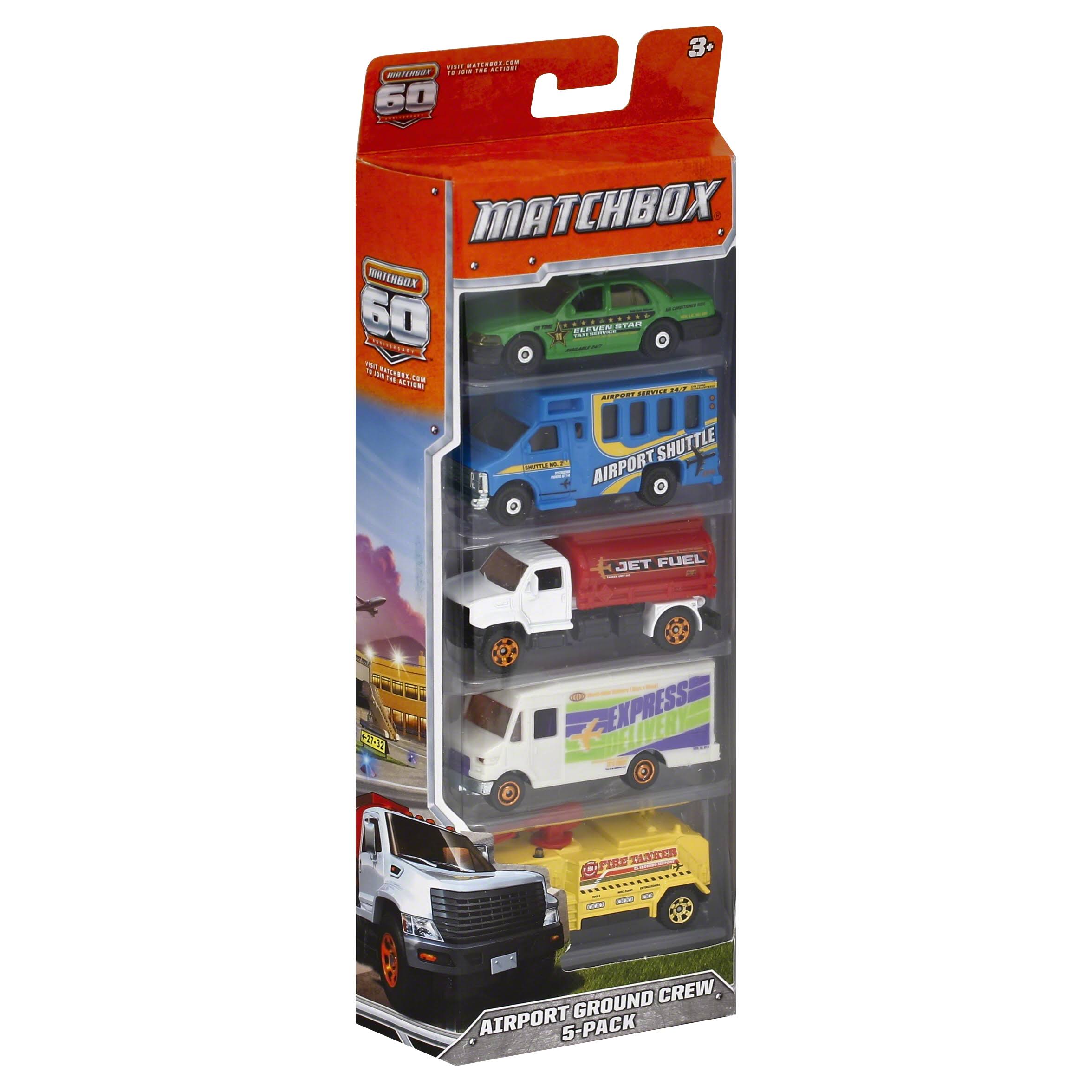 Mattel Matchbox Assorted Car Pack - 5 count