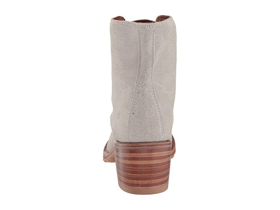 Frye | Sabrina 6g Lace Up | 9 US | White Sky