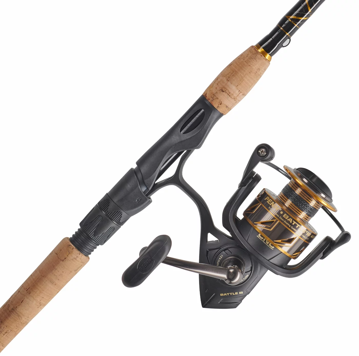 PENN 7’ Battle III Fishing Rod and Reel Spinning Combo