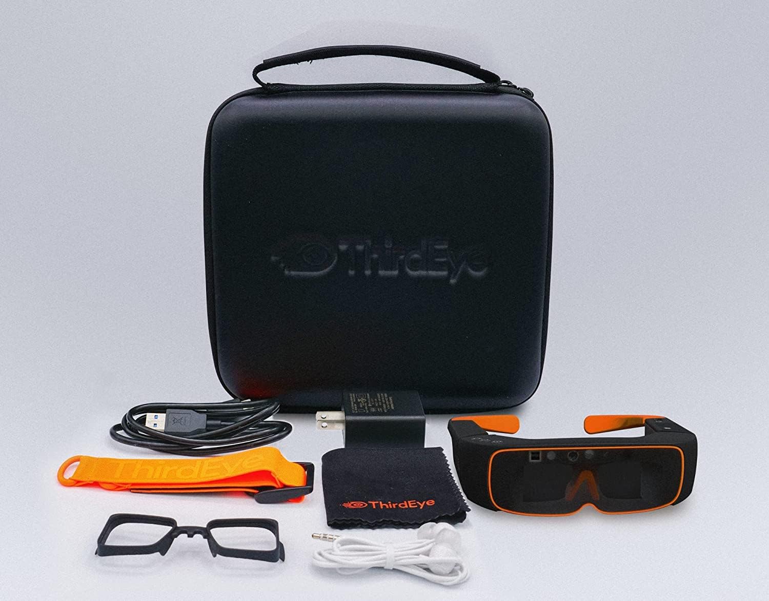 ThirdEye Gen Inc. AR Glasses, Smart Glasses with Massive 90" Virtual Theater, Augmented Reality Glasses, Watch, Stream, and Game on PC/Android/iOS–Consoles & Cloud Gaming Compatible