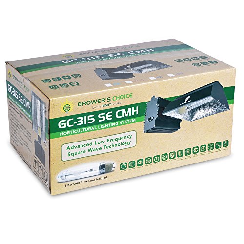 Growers Choice Horticultural Lighting GC-315 315W CMH CERAMIC METAL HALIDE (FIXTURE with 3K LAMPS)