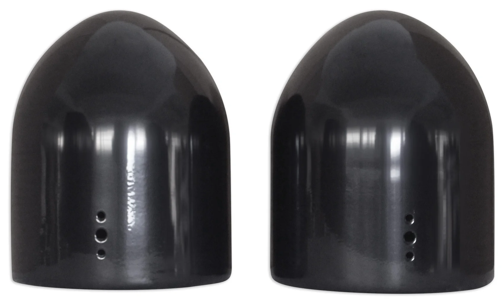 (2) Rockville MAC90B 8" 360 Degree Swivel Marine Wakeboard Tower Speaker Pods